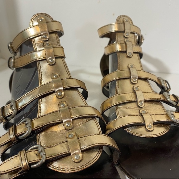Giuseppi Zanotti Copper Gladiator Sandals 38.5 - Picture 5 of 10